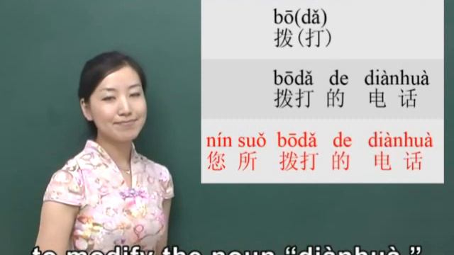 Survival Chinese Lesson 