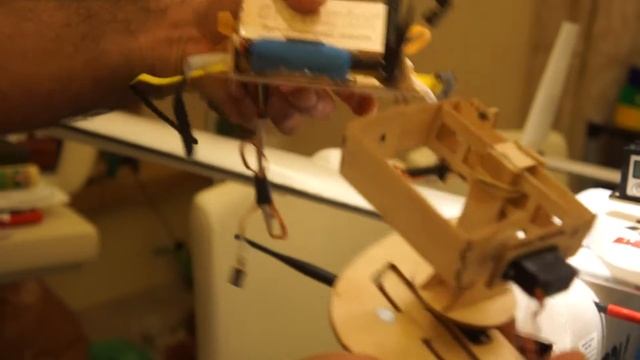 Обзор 3-осевого серво-подвеса для камеры GoPro (фанера) для Skyhunter смотреть онлайн