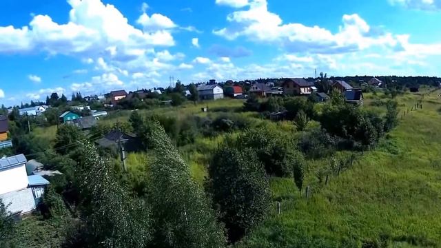 Аэросъемка , п. Высокая Гора (Татарстан). смотреть онлайн