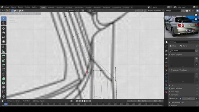 Blender 3D Araba(Nissan GTR 34) Modelleme Part 1 смотреть онлайн