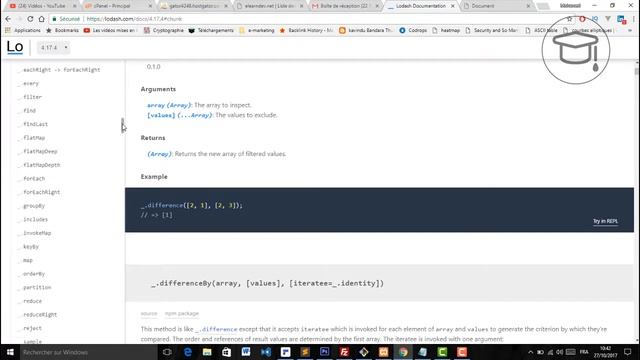 Lodash JS | Librairie JAVASCRIPT | mohamed idbrahim смотреть онлайн