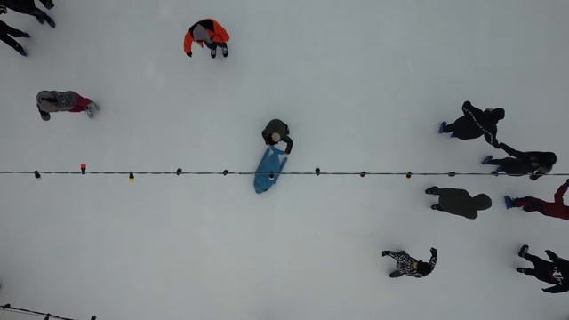 Ледовый каток на центральной площади в г.Орле 2022 смотреть онлайн