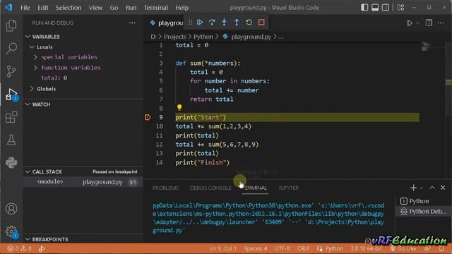 آموزش Python - آشنایی با Debug смотреть онлайн