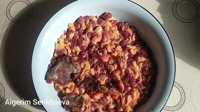 Шұжық жасау,Қазы ,ет тұздап кептіру смотреть онлайн