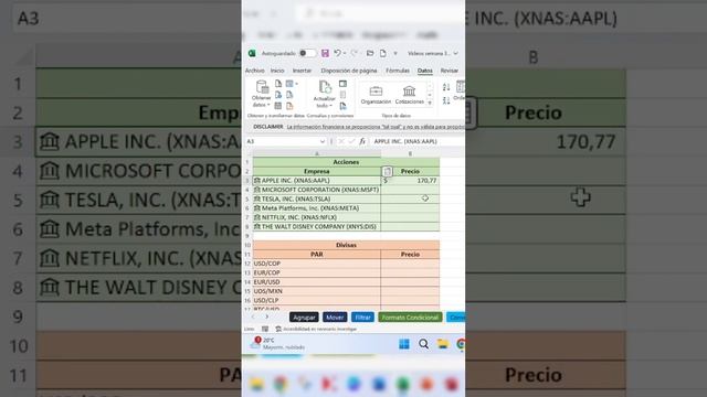 Cómo Analizar Acciones y Divisas en Excel смотреть онлайн