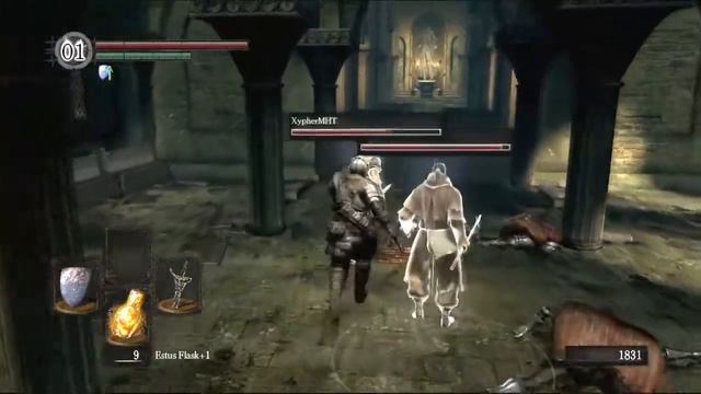 Basil's Dark Souls Adventures Part 8 PVP at the Undead Parish and Reinforcing Flask #2 смотреть онлайн