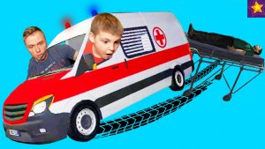 ПЕРЕВЕРНУЛИСЬ на Скорой ПОМОЩИ !!! Успеет ли ИГОРЬ довести БОЛЬНОГО до БОЛЬНИЦЫ