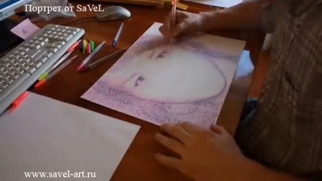 Каракули рисуют Портрет смотреть онлайн