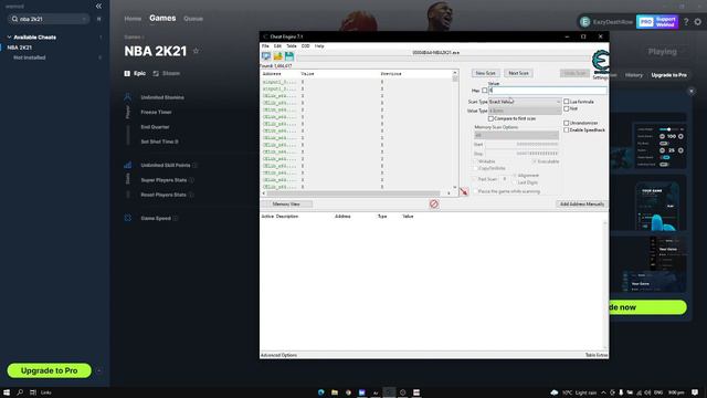 NBA 2k21 Cheat Engine VC Exploit Cheat 60000+ an hour EPIC GAMES STEAM 2021 (SAFE CHEAT) смотреть онлайн