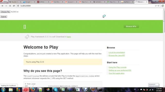 Task01 - JAVA WEB APP IN PLAY FRAMEWORK смотреть онлайн