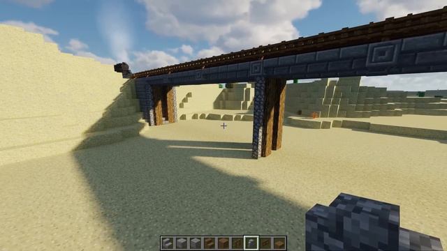 I Built a Train Bridge in Minecraft! [Immersive Railroading] смотреть онлайн