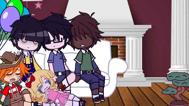 Missing children react to their future ?||English and Spanish|| My AU смотреть онлайн