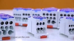 Блок распределительной коробки на Din-рейку