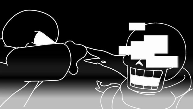 Dust!Sans VS Time Paradox {Animation}