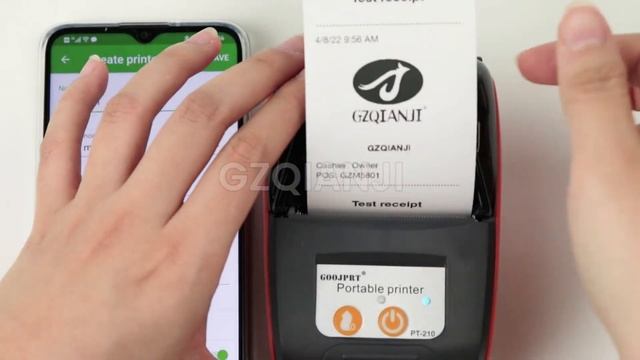 MINI Thermal printer print receipt 58mm Loyverse app for android смотреть онлайн