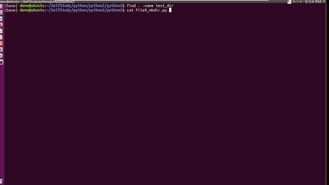 python2 file os mkdir смотреть онлайн