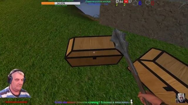 Rising World Песочница в открытом мире, другой взгляд на тематику Minecraft №0003 смотреть онлайн