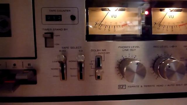 Sony TC-199SD и тюнер Fisher FM-2310. Тест после реставрации. смотреть онлайн