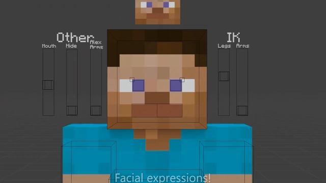 TheEnderRig - A simple Minecraft rig for blender 2.8 смотреть онлайн