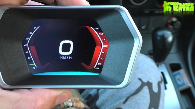 Автомобильный компьютер VJOYCAR P17 OBD2 + GPS смотреть онлайн