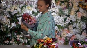 Обзор на три букета из альстромерий 5, 9 и 25 штук