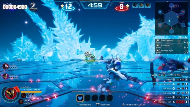 New Gundam Breaker - Barbatos Lupus Rex Gameplay смотреть онлайн