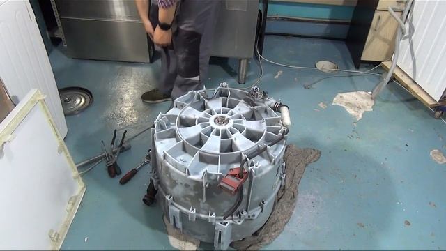 Замена подшипников в стиральной машинке BOSCH смотреть онлайн