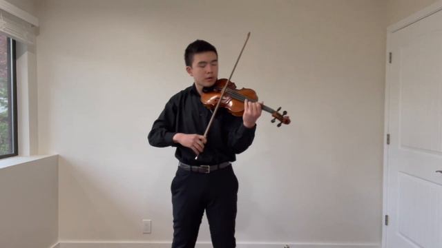 William Feng, Violinist, Performs The 3rd Movement From Felix Mendelssohn's Violin Concerto .