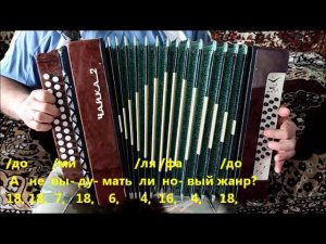 Чиж & Со   "О любви".   Разбор на гармони.