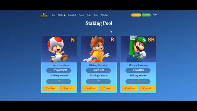 ОТКРЫВАЕМ НОВЫЕ КОРОБКИ И СМОТРИМ НА ГЕЙМПЛЕЙ НФТ ИГРЫ MARIO INFINITY WORLD смотреть онлайн