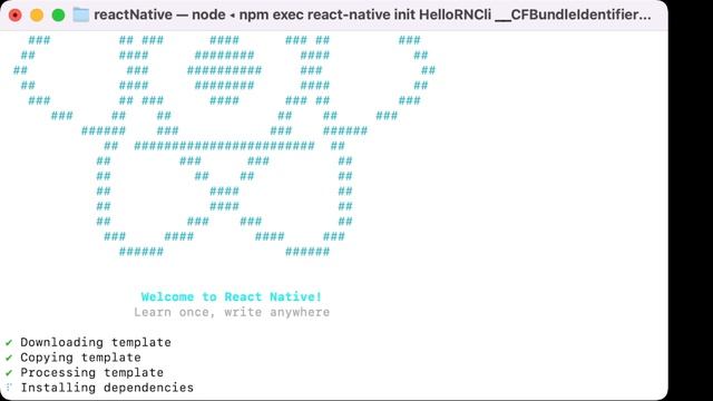 React Native Cli смотреть онлайн