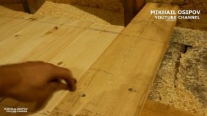 Входная деревянная дверь без единого гвоздя в частный дом СВОИМИ РУКАМИ. Влоги из деревни