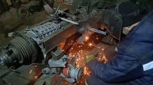 №07 Рулевое управление. самодельный минитрактор. классика.