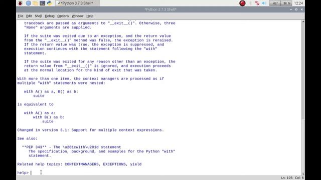 How to use help in Python3 IDLE on your Raspberry Pi Raspbian, Raspberry Pi OS or Linux. смотреть онлайн