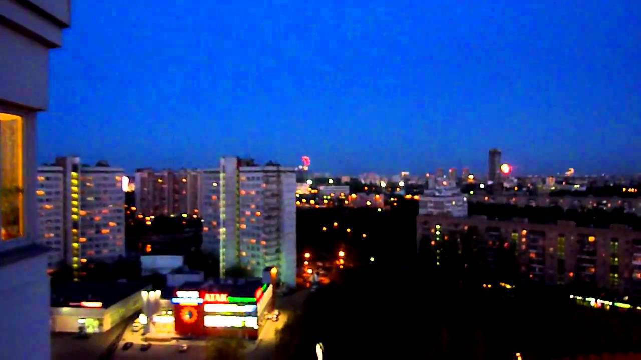 Салют в Москве. 9 мая 2011 года. смотреть онлайн