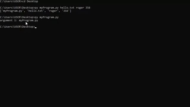 Python - Command Line Arguments | sys.argv смотреть онлайн