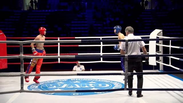 Dmitrii Shakhmukhametov V Dinmukhamed Baimuratov WAKO World Championships 2019