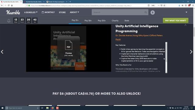 Artifical Intelligence & Machine Learning Humble Book Bundle by Packt смотреть онлайн