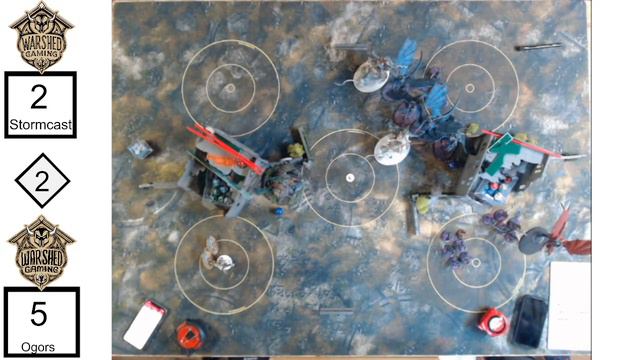Stormcast Eternals vs Ogor Mawtribes смотреть онлайн