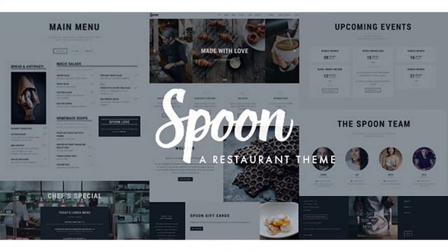 Spoon – a Premium Responsive Restaurant WordPress Theme | Themeforest Website Templates and Themes смотреть онлайн