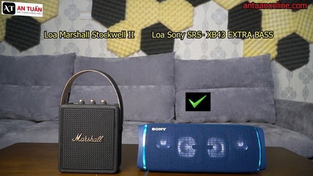 So sanh bass Loa Marshall Stockwell II vớiLoa Sony SRS- XB43 EXTRA BASS - An Tuấn смотреть онлайн