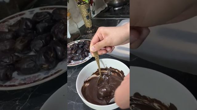 Финики в шоколаде #shortsvideo #shorts #финики #рамадан смотреть онлайн