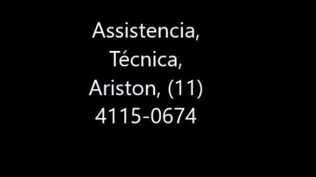 Assistencia, Técnica, Ariston, 11 4115 0674 смотреть онлайн