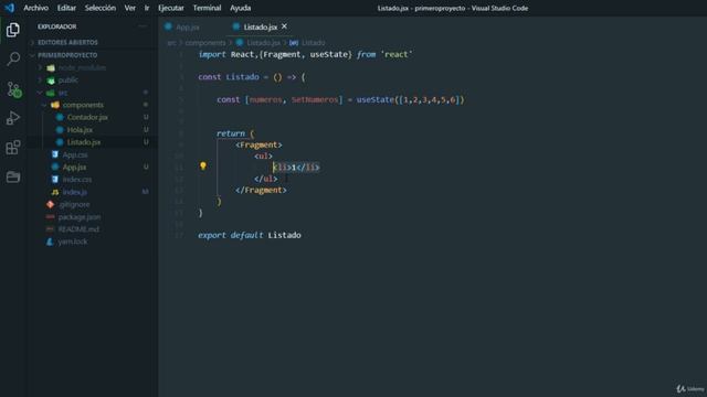 Curso Aprende React + Firebase 2021 - 2/6 List Key Map смотреть онлайн