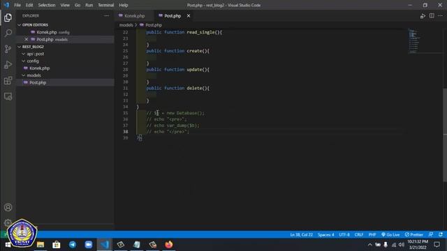 Fitur Read - Praktikum REST Server (API) dengan PHP смотреть онлайн