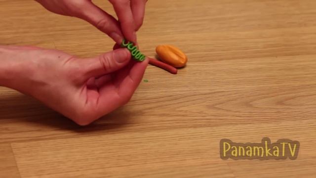 Лепка из пластилина. Как сделать хот дог. смотреть онлайн