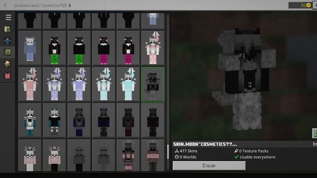 500+ MINECRAFT COSMETICS//HD SKINS смотреть онлайн