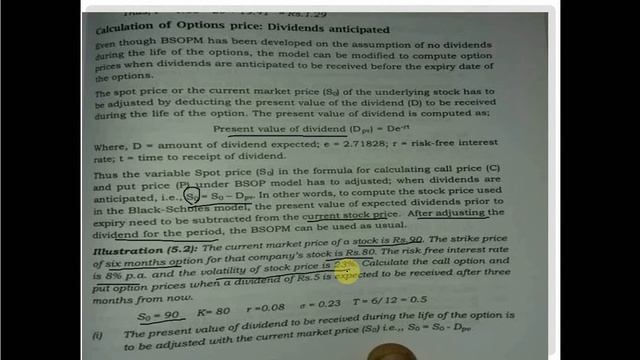 Financial Markets And Derivatives Module 5 Session 3/4