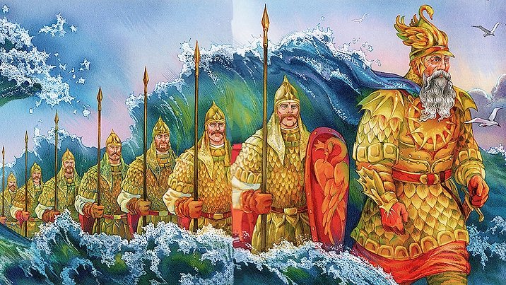 Пушкин А. - Сказка о царе Салтане смотреть онлайн