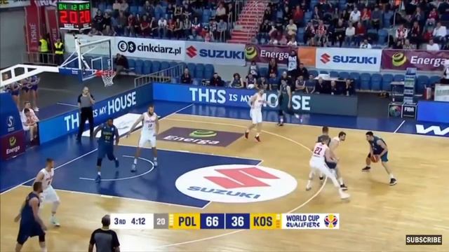 Erjon Kastrati - Fiba 2019 World Cup Qualification Highlights смотреть онлайн